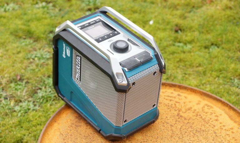 Makita DMR115 Test Baustellenradio mit DAB+